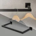 Kleiderstange Garderobenstange Garderobenhalter Stahl Wandmontage Kleiderständer