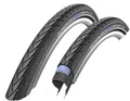 2x Schwalbe 20x1.75 Marathon Plus 47-406 HS440 Pannenschutz schwarz Reflex 20"