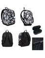 Rucksack Seven Profi XXL Schwarz Mit Graffiti Stereo Headset Funk SEV200102311-2