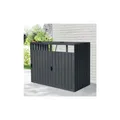 HOME DELUXE Mülltonnenbox eintürig CUBO - 1x 240L