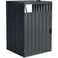 Home Deluxe - Mülltonnenbox Eintürig Cubo - 1x 240l Menge 1 Mülltonnenbox Mülltonnenerweiterung Mülltonnenaufbewahrung Aufbewahrungsbox