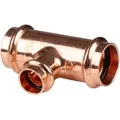 Kupfer Pressfitting T-Stück Mittelgang reduziert 28 x 18 x 28 mm V+M-Kontur DVGW