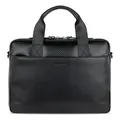 bugatti Comet bags Aktentasche Leder 36cm Laptopfach (schwarz) #BGT-492210 (schw