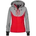 Rock Creek Softshelljacke Damen Softshelljacke Wanderjacke D-442 rot 4XL