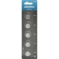 Absina Knopfzelle CR1620, 70 mAh, Lithium, 5 Stück