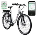 Zündapp Z502 E Bike Damen 28 Zoll weiß/lila 50 cm