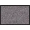 Color Your Life Fußmatte Rhine, waschbare & leistungsstarke Fußmatte mit Rutschfester Rückseite, rechteckig, Höhe: 6 mm, Erhältlich in vielen Größen grau 60 cm x 90 cm x 6 mm