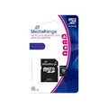 MediaRange 64 GB microSDXC, Speicherkarte schwarz, Class 10