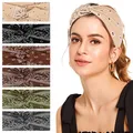 Haarband Damen Sommer 6 Stück Stirnband Damen Sommer Mehrfarbig Blumendruck D...