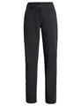 VAUDE Damen Wanderhose, Women's Strathcona Pants II, hoch elastisch, strapazierfähig, 80% windabweisend, atmungsaktiv und schnelltrocknend, Black, 44-Short