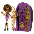 Monster High JBG80-Skulltimate Secrets Hauntlywood Mysteries–Clawdeen Wolf Puppe