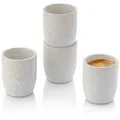 Sänger Espressobecher, Creme, Keramik, 4-teilig, kratzfest, Kaffee & Tee, Tassen, Espressotassen