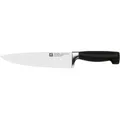 Kochmesser ZWILLING VIER STERNE - schwarz - LBH 33x2x5 cm