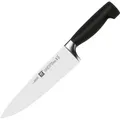 Zwilling Kochmesser Vier Sterne 31071-201, Kunststoffgriff, Edelstahlklinge 20 cm