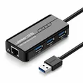 USB 3.0 HUB Verteiler 3 Port Splitter Super Speed Daten Für Notebook Laptop