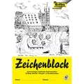 folia Zeichenblock mit Leinenecken DIN A4 120 g/qm, 10 Blatt, 10 Blatt