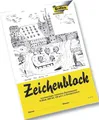 Folia 8104 Zeichenblock mit Leinenecken 120g/qm, DIN A4, 10 Blatt