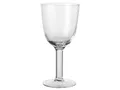Broste Copenhagen Weißweinglas Hammered Weißweinglas klar 0,3l 4er Set, Glas