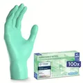 ARNOMED RAINBOW NITRIL PEPPERMIINT GREEN Nitrilhandschuhe mintgrün puderfrei, VE 100 Stück 10/XL