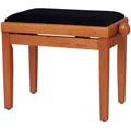 Klavierhocker, höhenverstellbar von 47 bis 56 cm, Buche - B