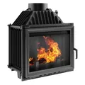 Kamineinsatz Gusseisen Kratki MAJA 8 kW Ø 150 Kaminofen Holz BImSchV 2