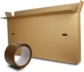 Paket.ag Versandkarton Fahrradkarton 1600x200x800 mm– Robuster Karton inkl. Packband