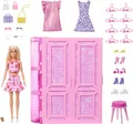 Barbie Spielwelt Traumkleiderschrank mit Modepuppe