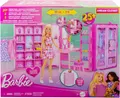 Barbie Traumkleiderschrank Spielzeug, Spielset mit blonder Modepuppe HXD58