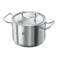 ZWILLING TWIN Classic Kochtopf mit Deckel 20cm, 3.50 L, Induktionsgeeignet, Unbeschichtet, Edelstahl, Silber