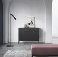 Kommode CORTADO KSZ104 mit Schubladen Schwarz matt