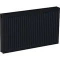 Sanicomfort Universal-Flachheizkörper Typ DK (22) 62 cm x 62 cm Schwarz Matt