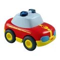 HABA Cars – Feuerwehrauto mit Schwungmotor – Nachhaltiges Spielzeugauto aus recyceltem Kunststoff – Batterieloses Rennauto ab 2 Jahren – 2012149001