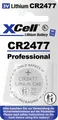 XCell Knopfzelle CR2477 3V 1 St. 950 Lithium
