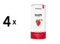 4 x foodspring Shape Shake (900g) Strawberry (44,44 EUR/kg)