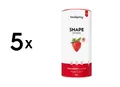 5 x foodspring Shape Shake (900g) Strawberry (44,44 EUR/kg)