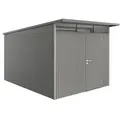 Biohort Gerätehaus AvantGarde® A8, ca. B260/H222/T380 cm, Quarzgrau