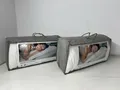 KNERST Traumkissen, ergonomisches Kopfkissen, 2er Set, in Weiß, 80 x 80 cm
