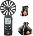 Testo 417 Set Flügelrad-Anemometer, Messung von Stömungen, Mittelwertbildung, Langlebig, schwarz (15631417)