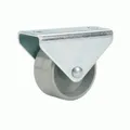 Möbel-Bockrolle 15x14mm Kunststoff-Rad grau