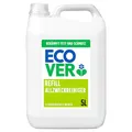 Ecover Allzweckreiniger Nachfüllpack, entfernt Schmutz und Dreck auf harten Oberflächen, Zitronengras- und Ingwerduft, 1 x 5L Packung
