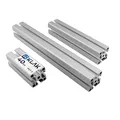 KLAK 40 - Aluprofil 40x40mm Nut 8 Aluminium Systemprofil Typ I 200cm 2000mm