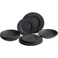 Villeroy & Boch Tafelservice, Schwarz, Keramik, 12-teilig, 1x1x1 cm, Essen & Trinken, Geschirr, Geschirr-Sets, Tafelservice