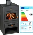 - Wasserführender Kaminofen Prity K1 W8 - 6.1 + 7 Kw