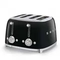 smeg Toaster TSF03BLEU (4 Scheiben, 2000W, Edelstahl, retro, schwarz) #1907435