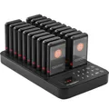 Uimoso Kabelloses Pager-System 20 Anrufbeantworter Gäste-Warteschlangenrufe