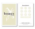 Frank Paperman® | 200x Bonuskarten für Kunden Friseur und Barbershops | 10er Bonus Treuekarten zum Abstempeln | Treuekarten friseur | loyalty card hairdressing salon