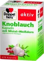 DOPPELHERZ Knobl.Kap.m.Mistel+Weißdorn+Vitamin B1 270 St.