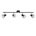 Brilliant BLACKY Spots E14/40 W METALL schwarz Deckenleuchte Deckenspots