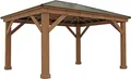 Westmann Holz Pavillon Devon 1216 Natur 490x371x315 cm