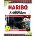 Haribo Lakritz Lakritzschnecken, süß & würzig, ohne künstliche Farbstoffe, 175 g